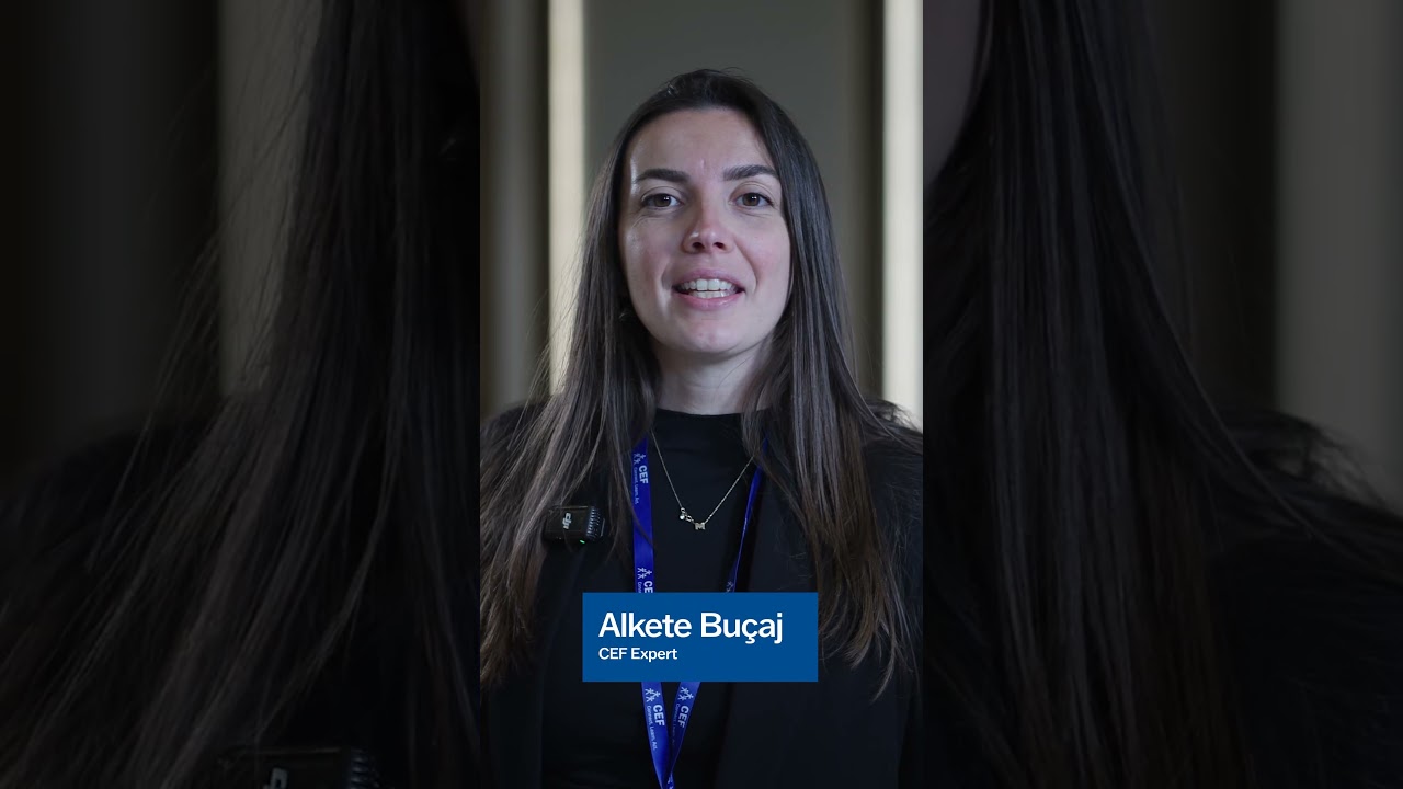 Alkete Bucaj, CEF expert: "CEF is not a place to learn — it’s a community that supports each other.”