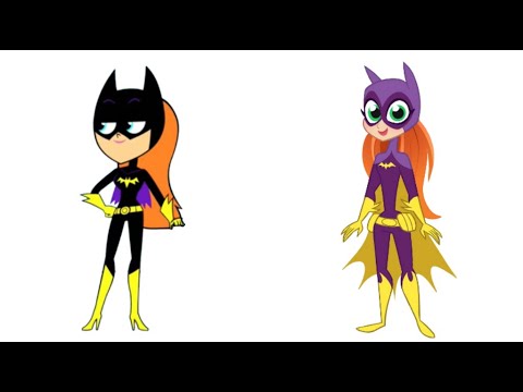 Teen Titans GO! & DC Super Hero Girls (G2) - Character comparison (2021 version)