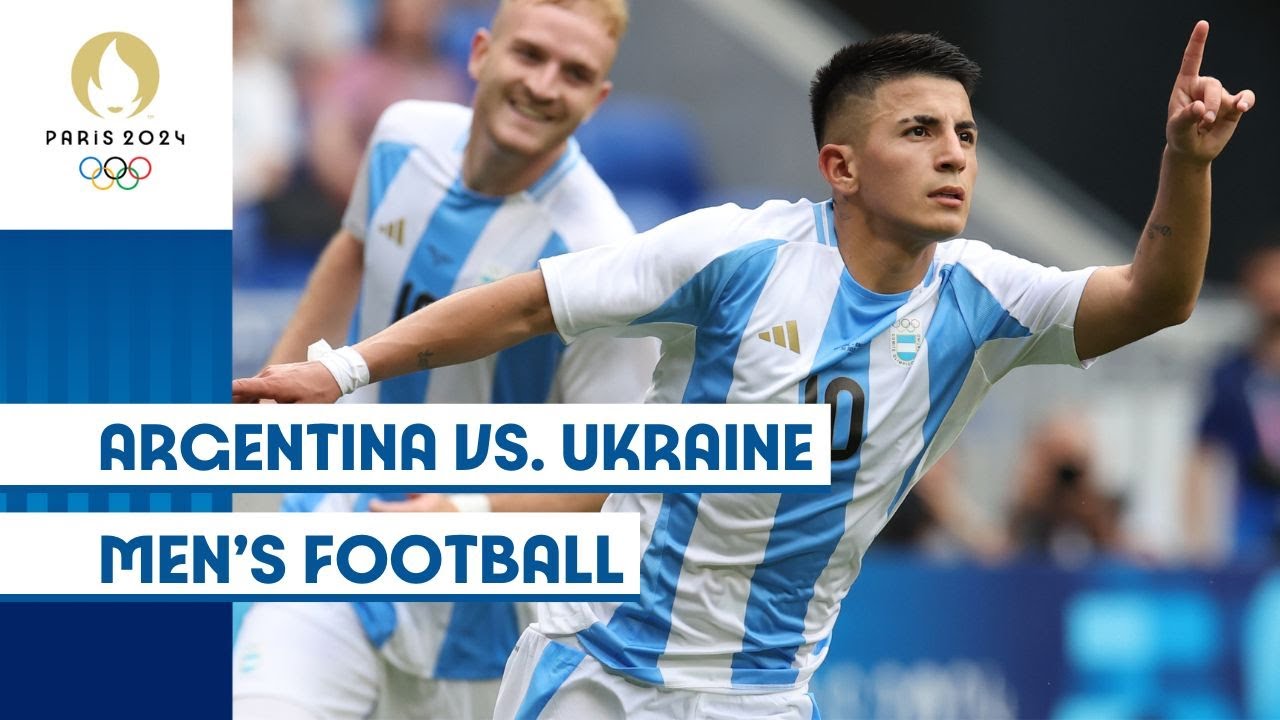 🇦🇷 Argentina vs. Ukraine 🇺🇦 | Men's Football | #Paris2024 Highlights