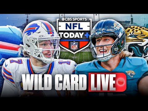 NFL Today Plus Wild Card LIVE: Bills vs Jaguars showdown 😤 The crew gets you ready for the action ✅