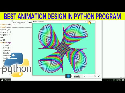 Best Animation In Python Program Amazing Animation In Python Language Learn Python Programming