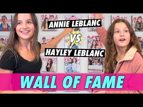 Annie vs Hayley LeBlanc - Wall of Fame