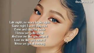Nadine Lustre - St4y Up|Lyrics