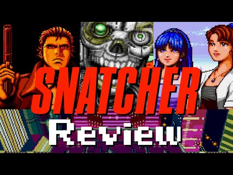 Review: Snatcher (Konami 1994), lurid cyberpunk Sega CD classic