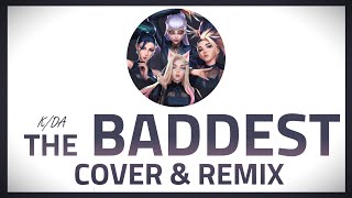 【moon jelly × Darby】K/DA - THE BADDEST ft. (G)I-DLE, Bea Miller, Wolftyla (Cover &amp; Remix)