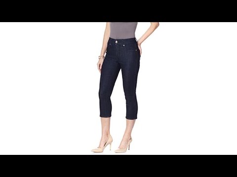Melissa McCarthy Seven7 Stretch Cropped Jean  Missy
