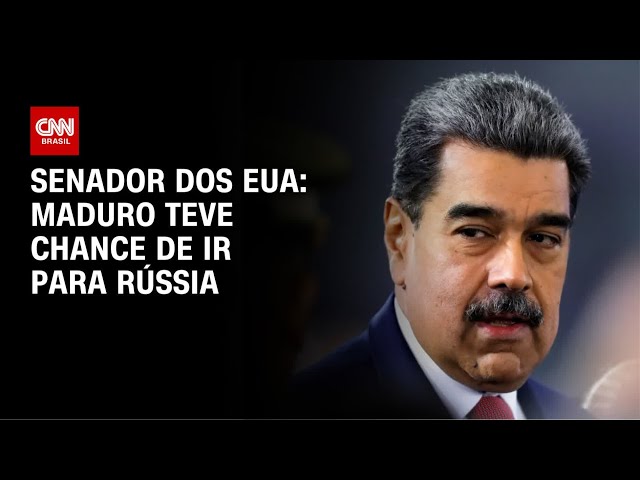 EUA sugeriram que Maduro fosse para Rússia ou outro país, diz senador à CNN | CNN 360°
