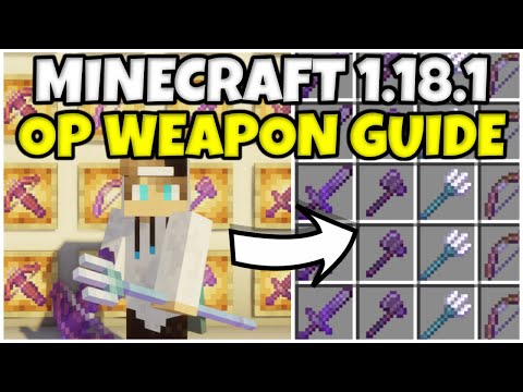 quinnybagz  - BEST WEAPON ENCHANTMENT GUIDE ! Best Weapons in Minecraft 1.18 Java Bedrock MCPE Xbox Ps Windows 10