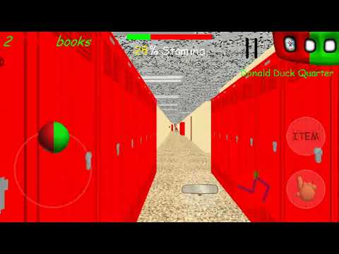 Baldi Basics Mods - Donald Duck Basics Christmas Edition Fully Gameplay