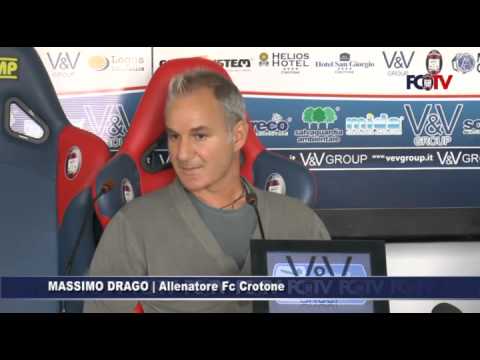 Varese-Crotone, Massimo Drago in conferenza