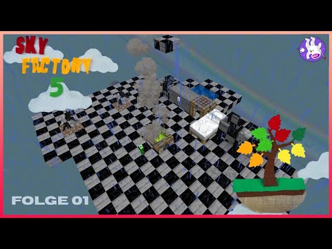 SkyFactory 5, Ep  1, Der Farblose Start ins Modpack