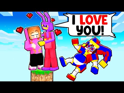 Pregnant POMNI CHEATED on by JAX in Minecraft???