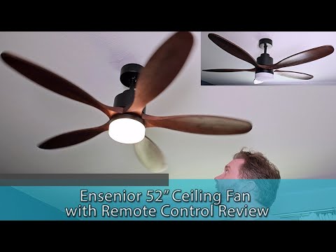 52 Inch Ceiling Fan With Remote