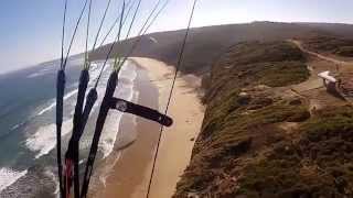preview picture of video 'paragliding great ocean road 2014'