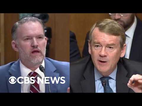 Watch: Sen. Bennet rails against trade chief for Trump policy's impact on farmers