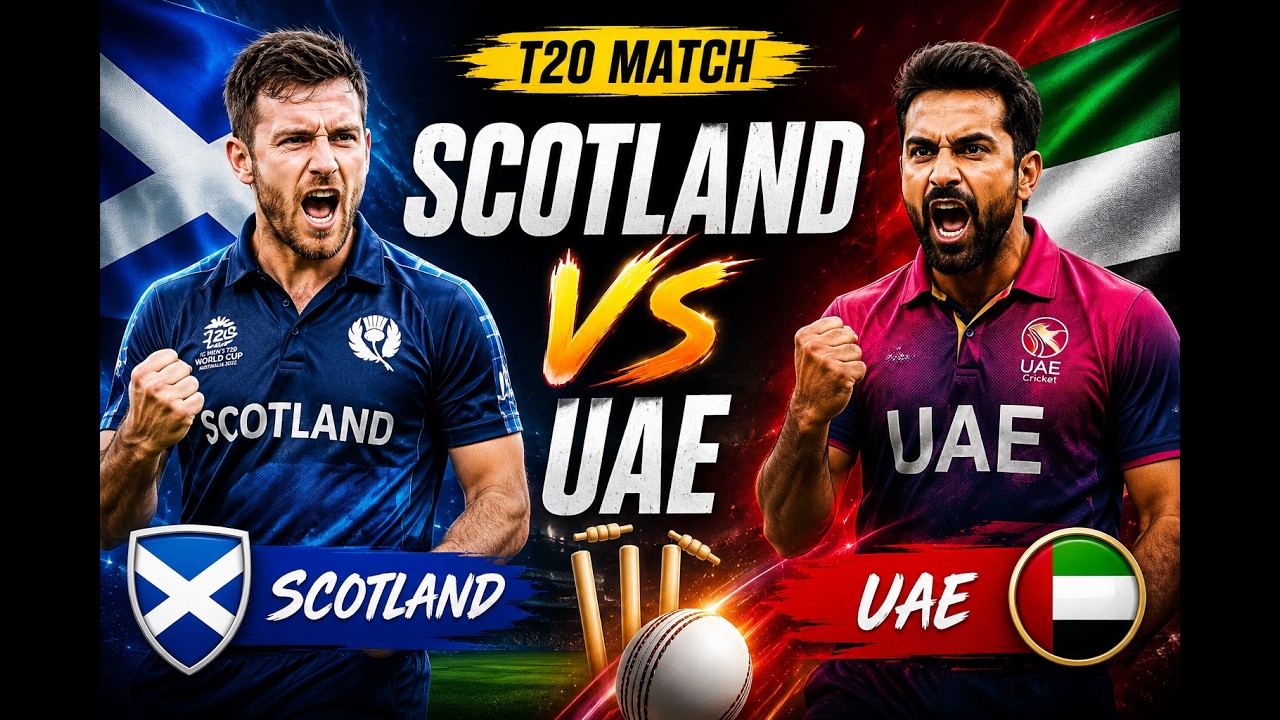 Scotland v UAE   Match Highlights   Cricket World Cup League 2 2023 27   ICC CWC League 2, 2023 27