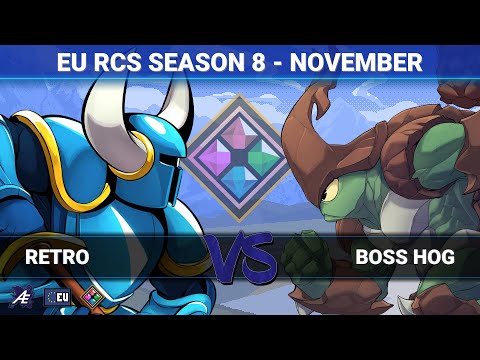 EU RCS Season 8 November | Losers Quarters - Retro Vs Boss Hog