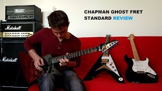 Video thumbnail for Chapman Ghost Fret Standard Review -Black Blood Finish by Harry Guitars