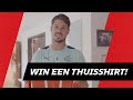 VAN GINKEL scoort handtekeningen ✍ op het nieuwe PUMA thuisshirt. Shirt winnen? Dat kan! ?