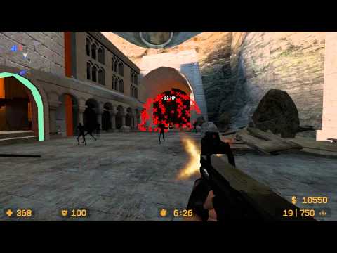 [CS:S Zombie Escape] LOTR Minas Tirith Stage 3 - Solo Win