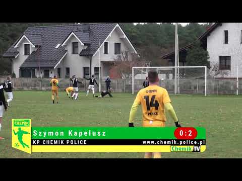 Bramki z meczu Błękit Pniewo - KP Chemik Police