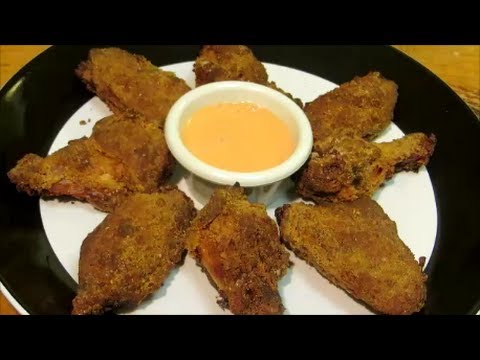 Extra Crispy Southern Fried Chicken Wings - Grilled NO OIL!