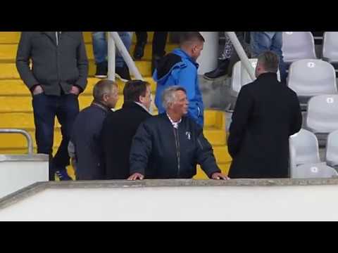 Obstandl Didi zu Gast beim Derby TSV 1860 - F.C. Bayern