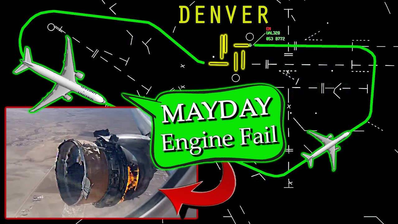 United B777 has ENGINE FAILURE+FIRE on departure | Cowling Separates