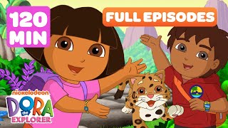 Download lagu Dora FULL EPISODES Marathon! ➡️ | Animal Episodes w/ Diego - 2 Hours! | Dora the Explorer mp3