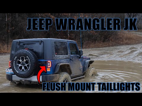 Oracle Flush Taillights - Jeep Wrangler JK Install & Review