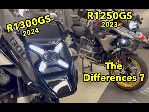 New R1300GS vs R1250GS : what are the differences ?