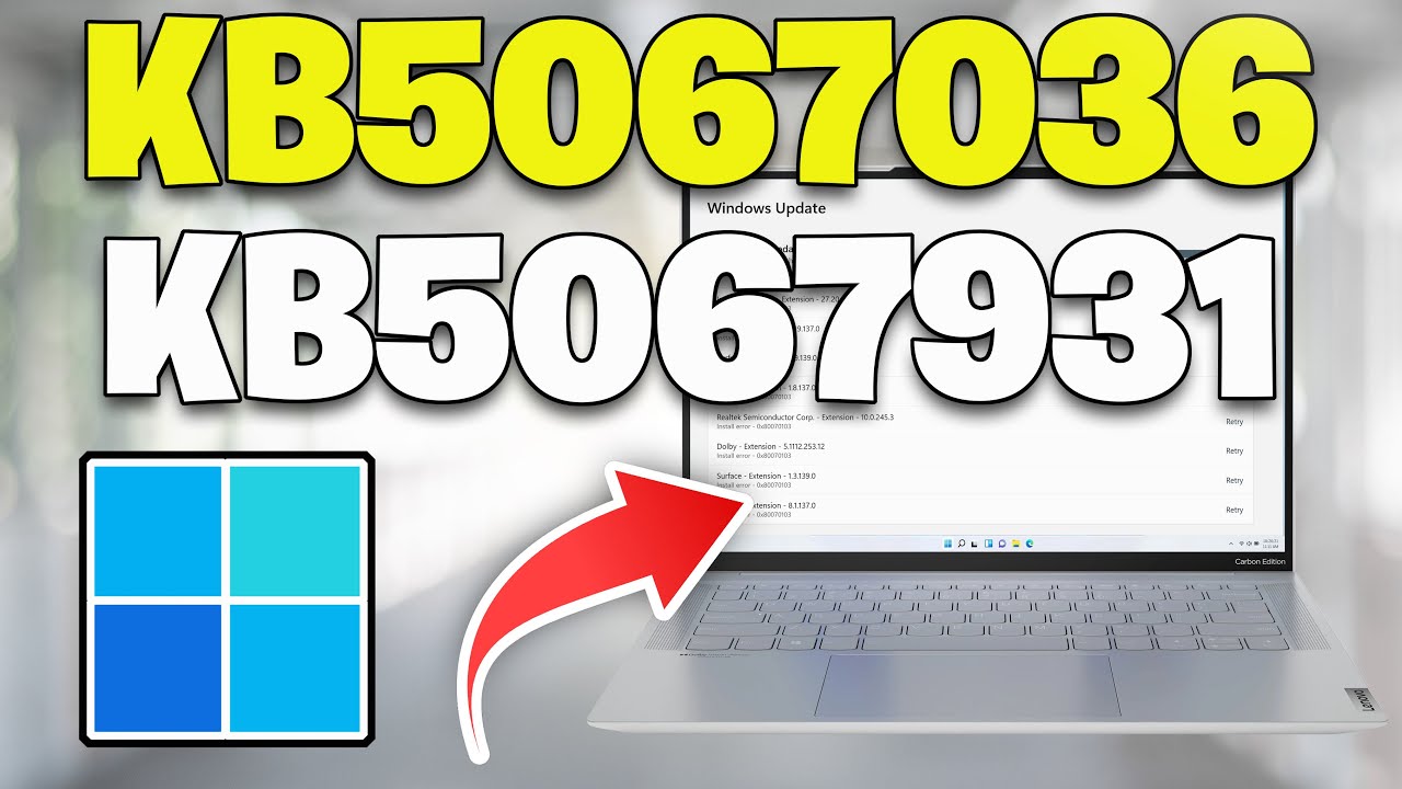 Fix KB5067036/KB5067931 Update Install Error Code 0x800f0922/Download Error 0x80240069 On Windows 11