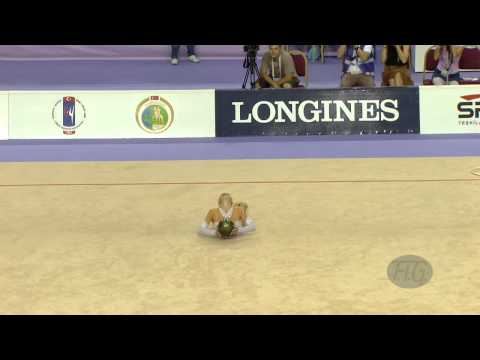 CELEP Elif Zeynep (TUR) - 2014 Rhythmic Worlds, Izmir (TUR) - Qualifications Ball