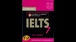 Cambridge IELTS 7-Test 4