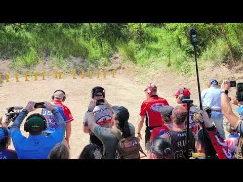 World Shoot 2025 PCC Shoot-Off Jerry Miculek vs Italian Gentleman Round 2 #ipsc #fastest #pewpew #cz
