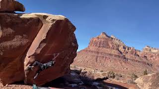 Video thumbnail of Gringo, V12. San Rafael Swell