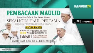 Download lagu Pembacaan Maulid Bersama Guru Fahmi dan Guru Tamami Sekumpul - Sei. Paring Martapura (26/12/2021). mp3