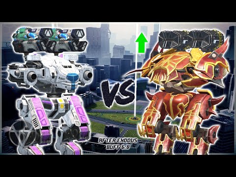 [WR] 🔥 Buffed Exodus VS Glacier – Mk2 Comparison | War Robots