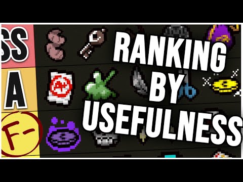 Ranking Isaac TRINKETS by their USEFULNESS