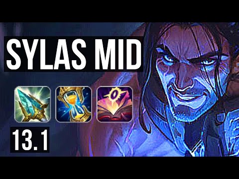 SYLAS vs IRELIA (MID) | Rank 5 Sylas, 15/2/9, Legendary, Rank 17 | KR Challenger | 13.1