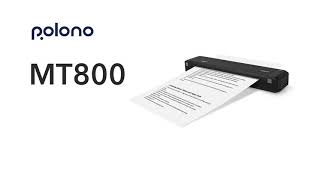 How to set up Polono MT800 on Windows