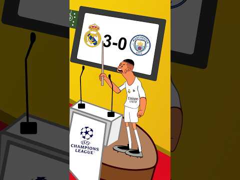 the situation of Real Madrid players after wins 3-0 against Manchester City😂🤣 .