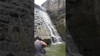 preview picture of video 'Govta dam water fall'