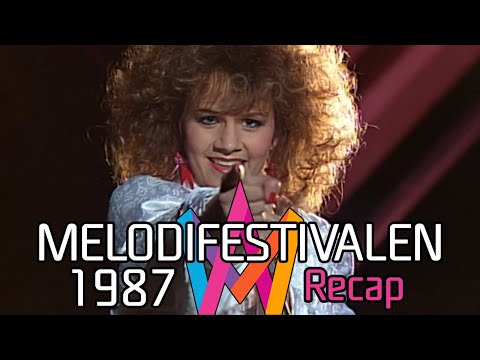 Melodifestivalen 1987 – Recap