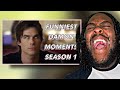 Funniest Damon Salvatore Moments | Season 1 REACTION