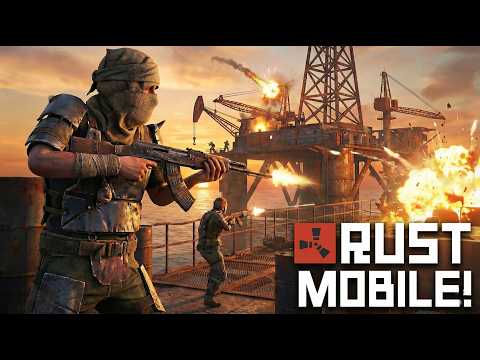 The Grind Begins - Surviving in Rust Mobile day 2 | Beta Version 