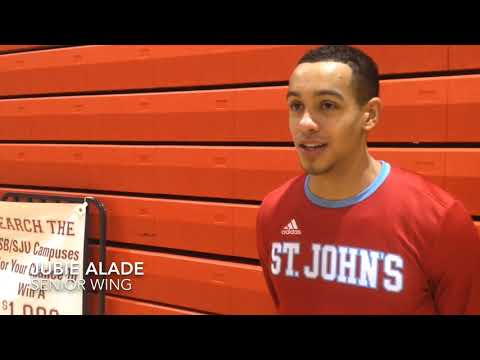 Post-Game Interviews w/SJU Basketball's Alade & Baker - 2020 Bethel