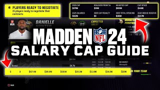 How To Manage The Salary Cap In Madden 24 Franchise!