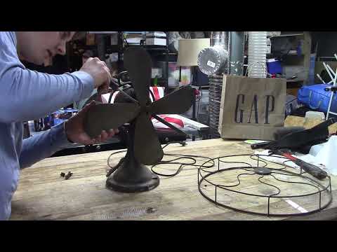 How To Restore An Antique Fan - Complete Electrical and Mechanical Overhaul