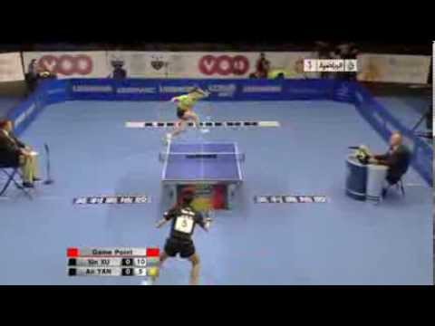 2013 World Cup MS-QF: Xu Xin - Yan An (full match|short form)